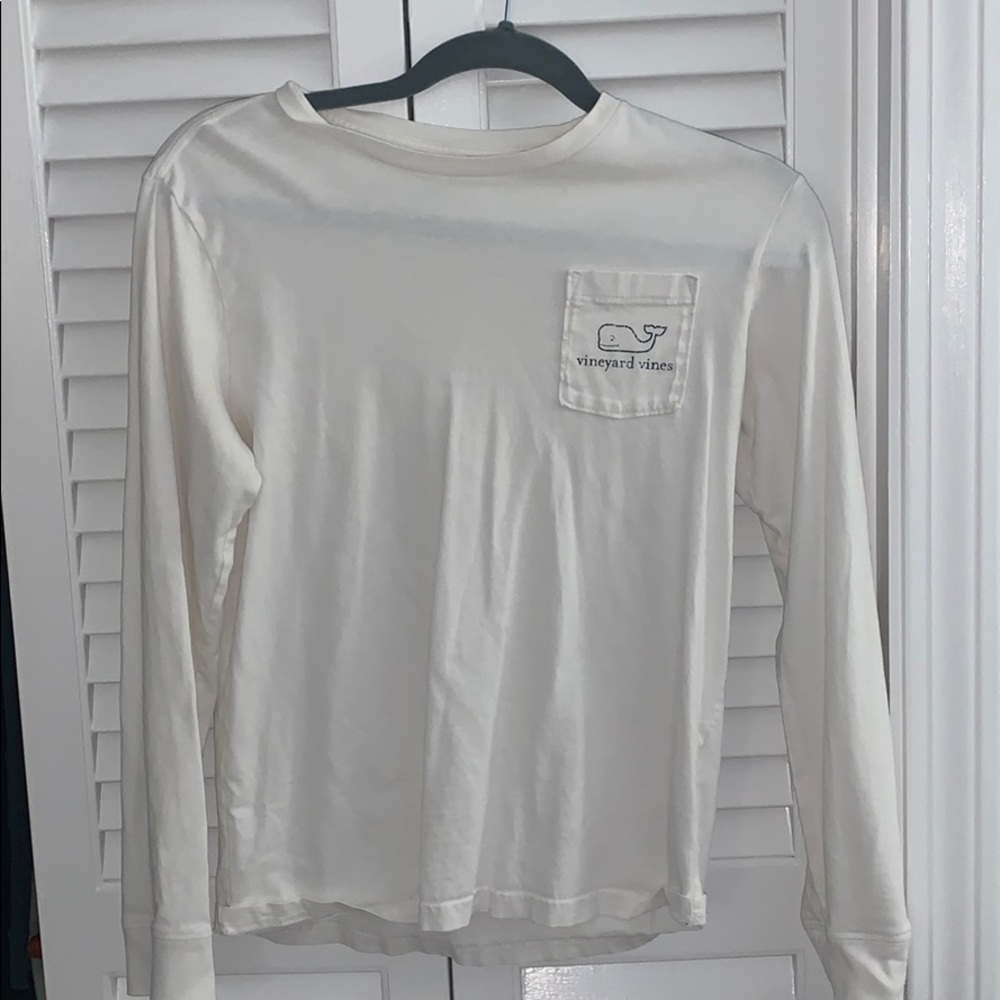 Vineyard Vines White Longsleeve